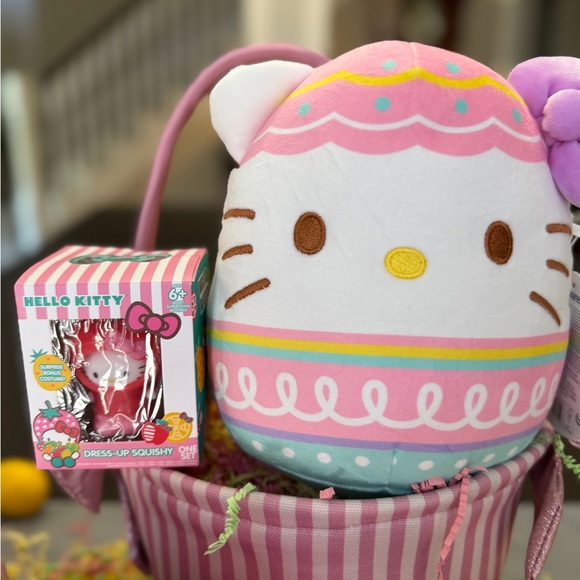 Hello Kitty Easter Basket Sanrio Loungefly Backpack Kawaii Gift - Picture 5 of 7